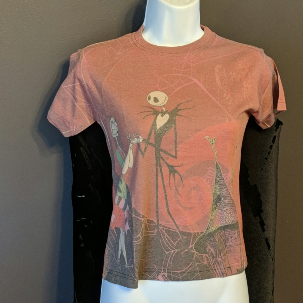 Nightmare Before Christmas Jack & Sally Babydoll T